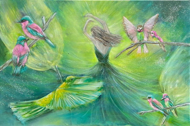 Held Between Wings